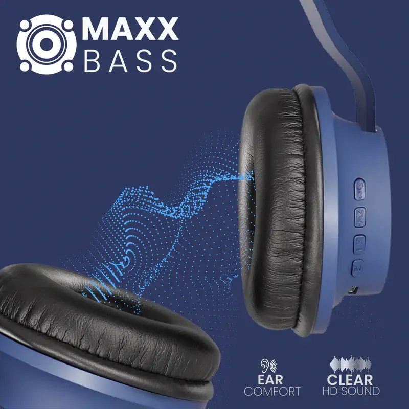 Tunez Beats B60 On - Ear Wireless Bluetooth Headphone Under 1000 - Image 3