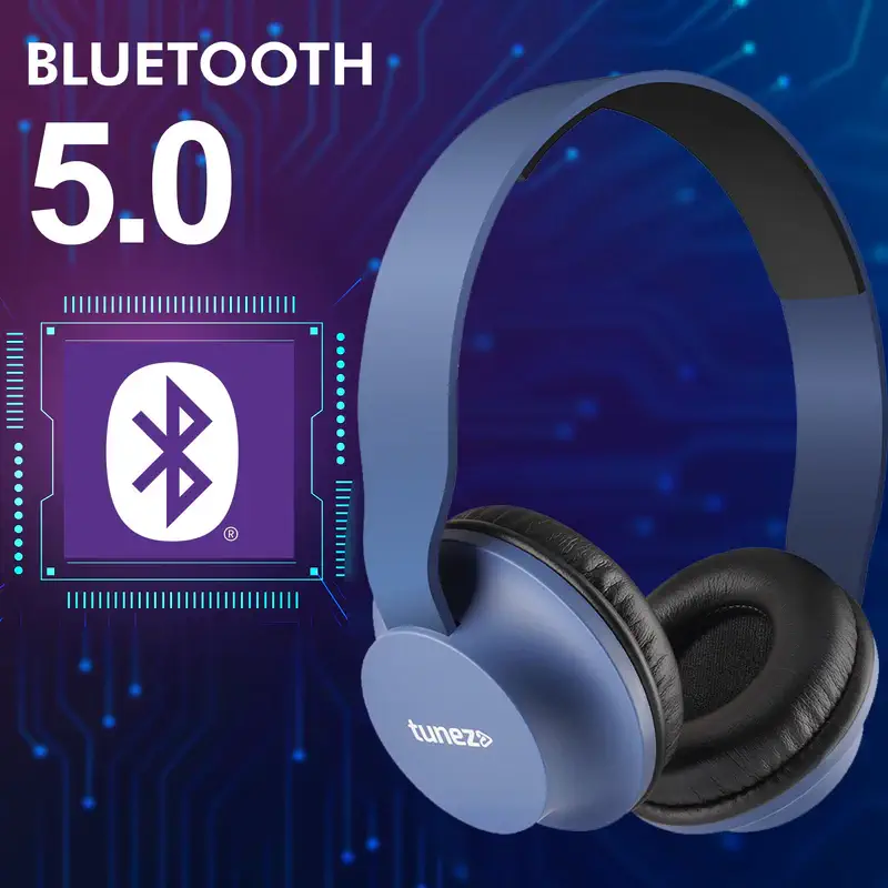 Tunez Beats B60 On - Ear Wireless Bluetooth Headphone Under 1000 - Image 5