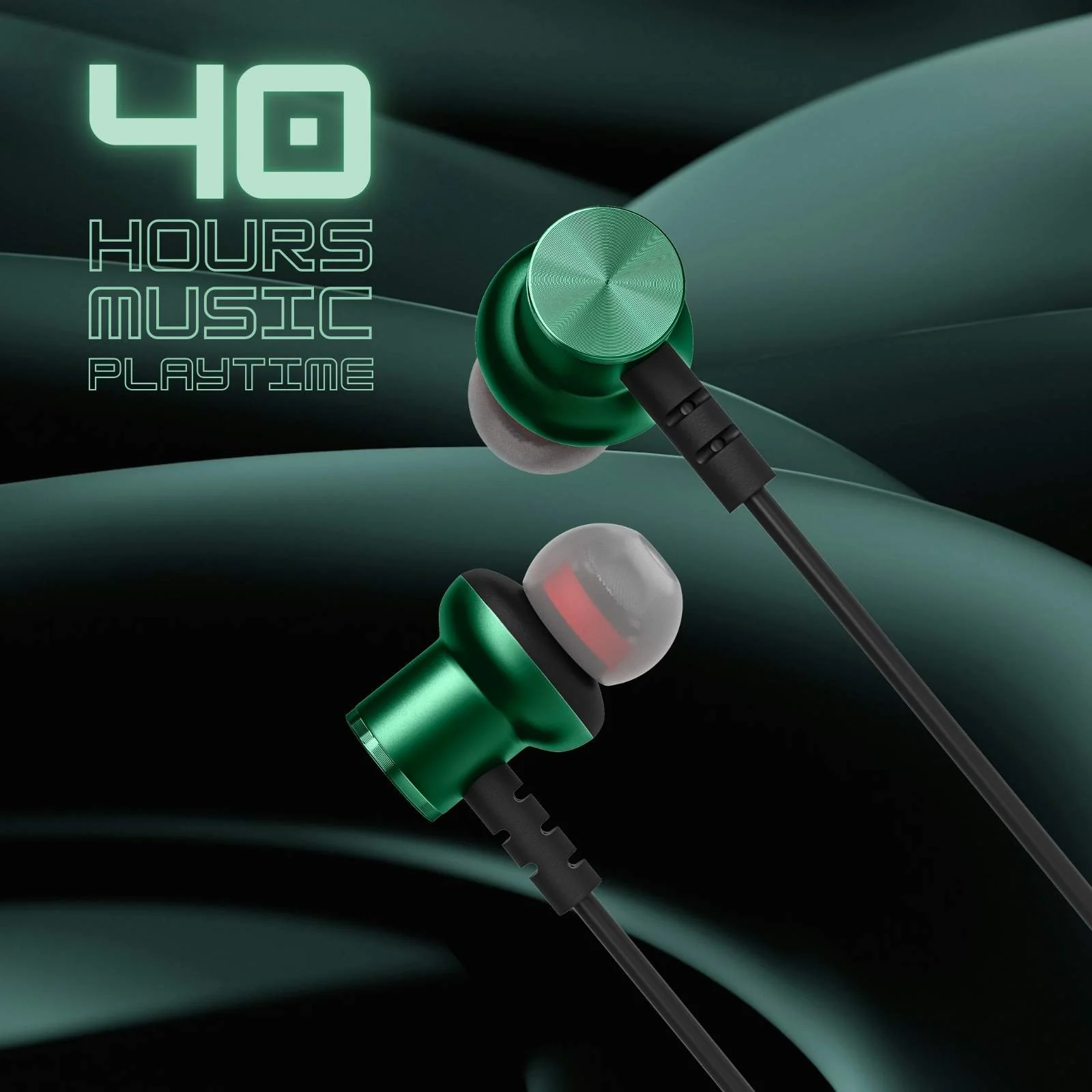 Tunez Rhythm R05 Wireless Neckband | Bluetooth 5.3 V - Image 6