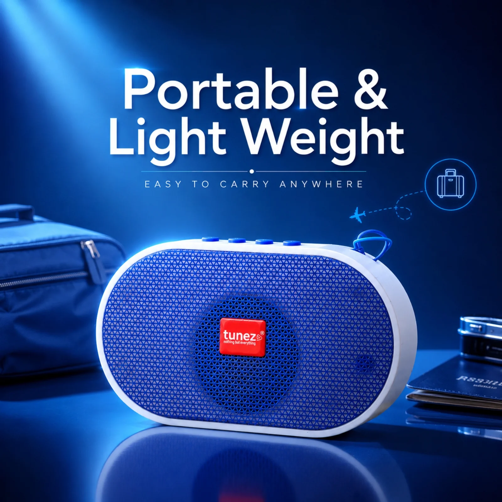 Tunez Buzz BS1012 Bluetooth Speakers | Inbuilt Mobile Holder - Image 6