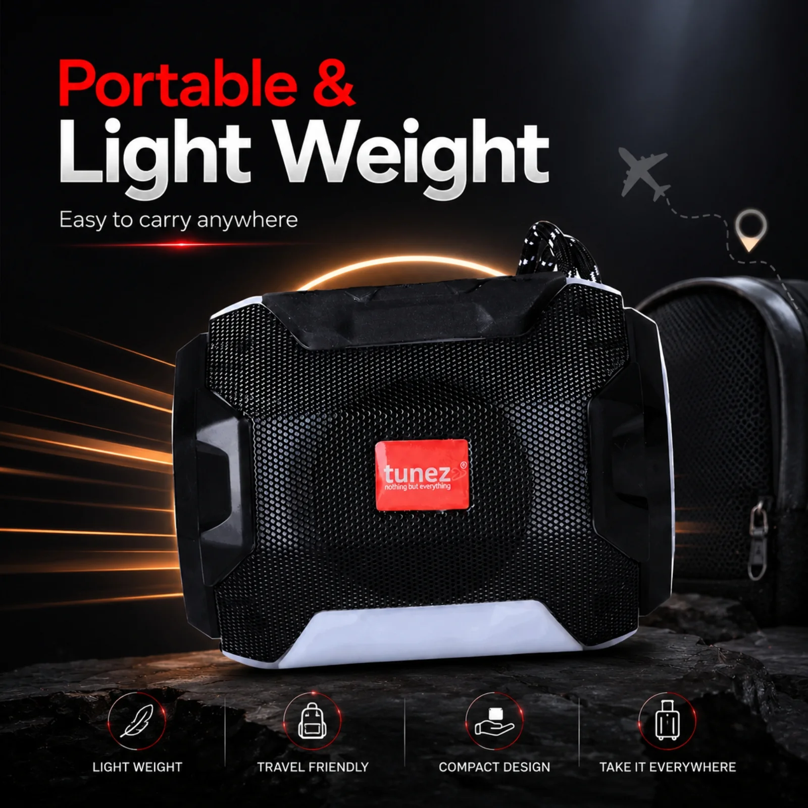 Tunez Buzz BS1014 Bluetooth Speakers | FM Radio Connectivity - Image 5