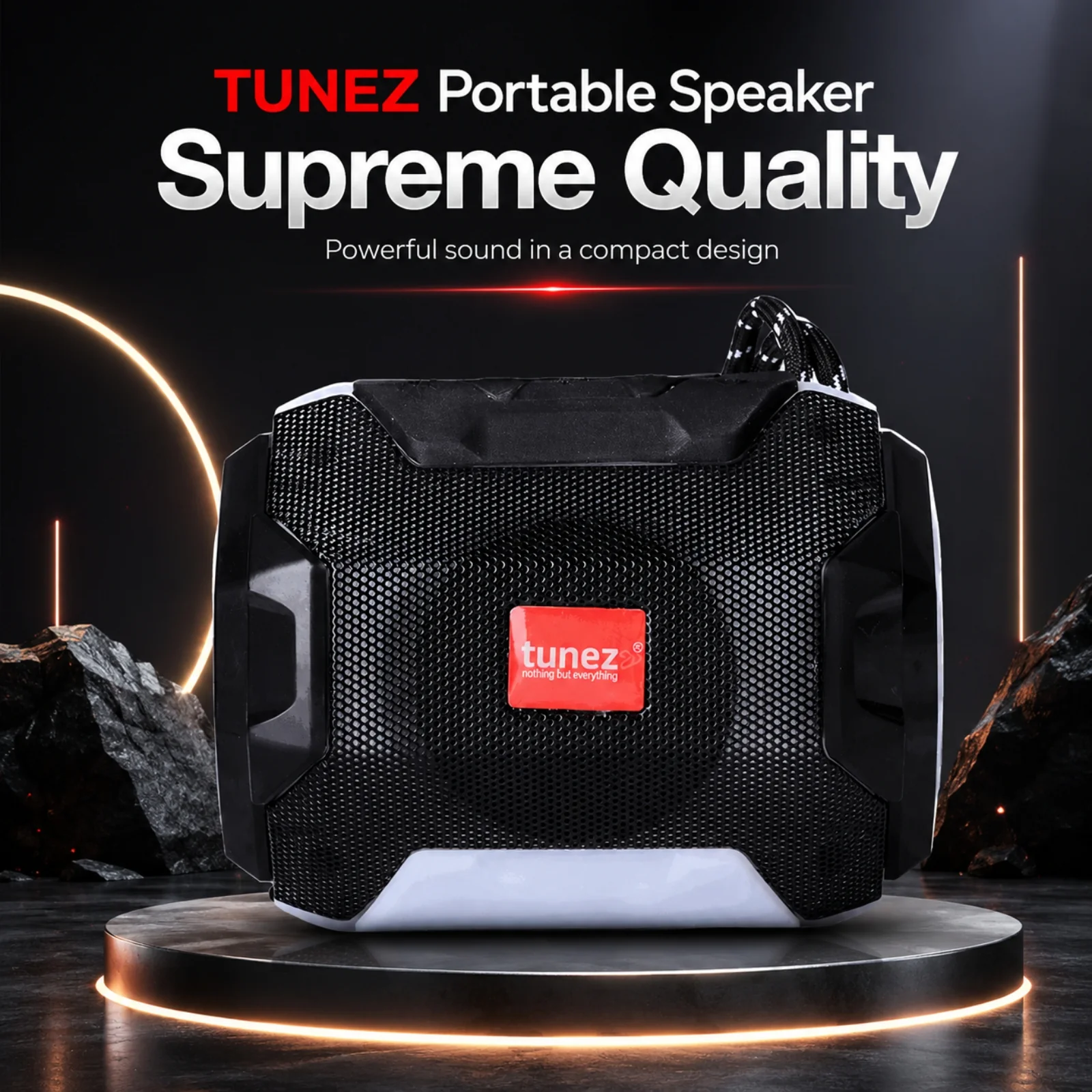 Tunez Buzz BS1014 Bluetooth Speakers | FM Radio Connectivity - Image 6