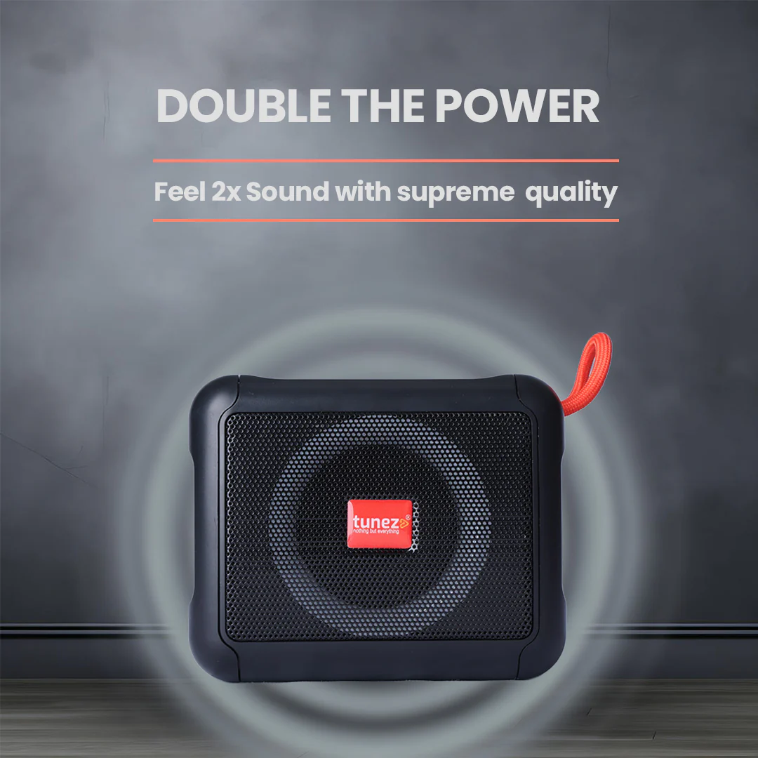 Tunez Buzz BS1015 Bluetooth Speakers | 5W Speaker & 800mAh Battery - Image 3