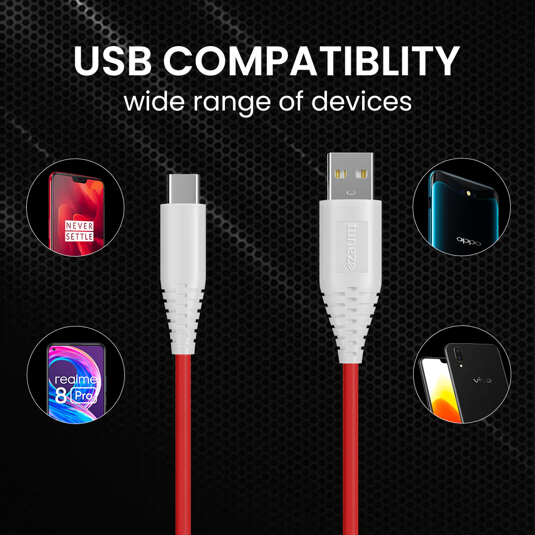 Tunez Nexus C-31 Type C Fast Charging Data Cable - Image 5