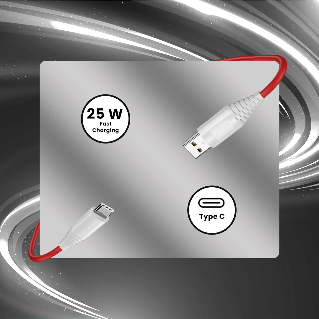 Tunez Nexus CB-60 Type C Fast Charging Data Cable - Image 3