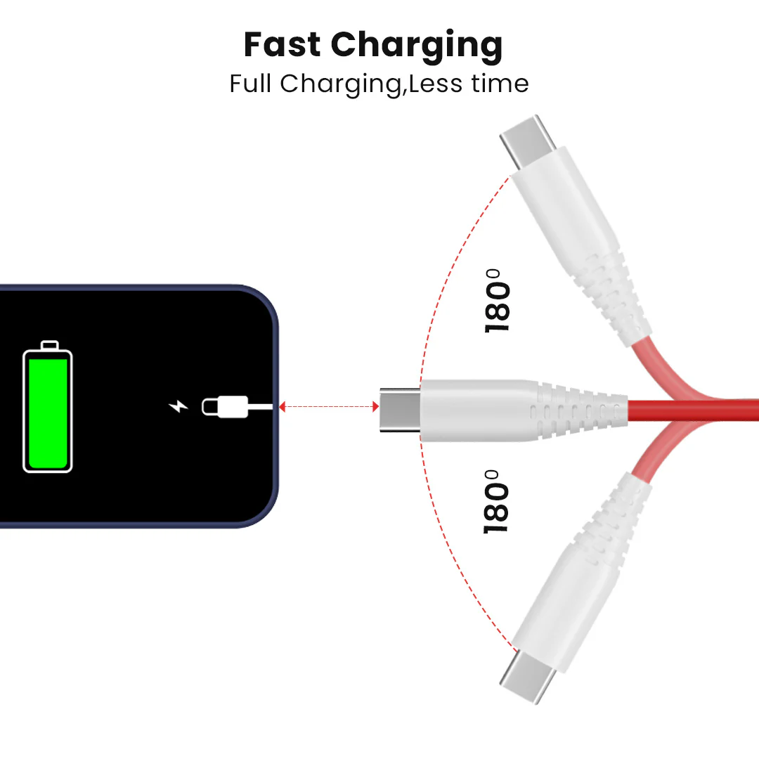 Tunez Nexus CB-60 Type C Fast Charging Data Cable - Image 4