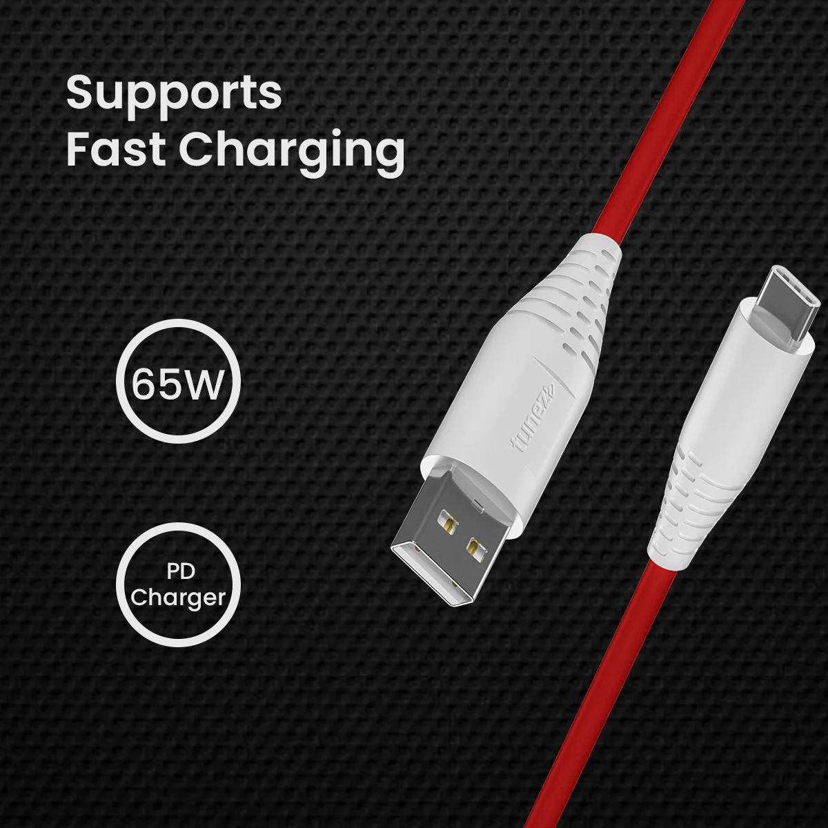 Tunez Nexus CB-70 Type C Fast Charging Data Cable - Image 3