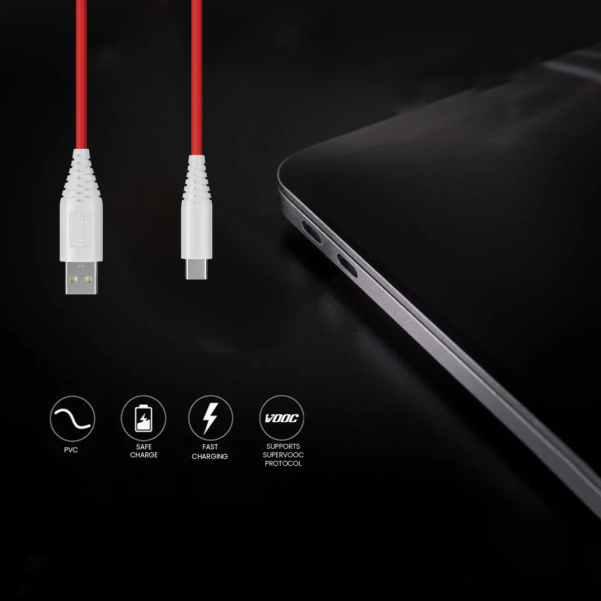 Tunez Nexus CB-70 Type C Fast Charging Data Cable - Image 4