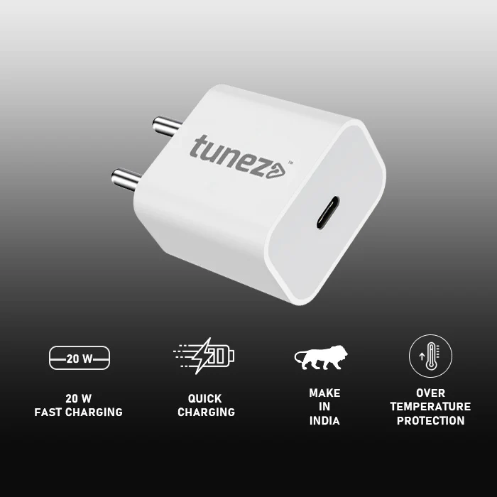Tunez CH01 PD Series Type C Fast Charger Adapter - Image 4
