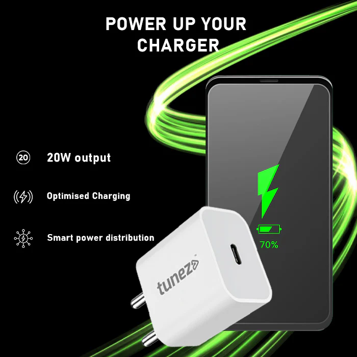 Tunez CH01 PD Series Type C Fast Charger Adapter - Image 5