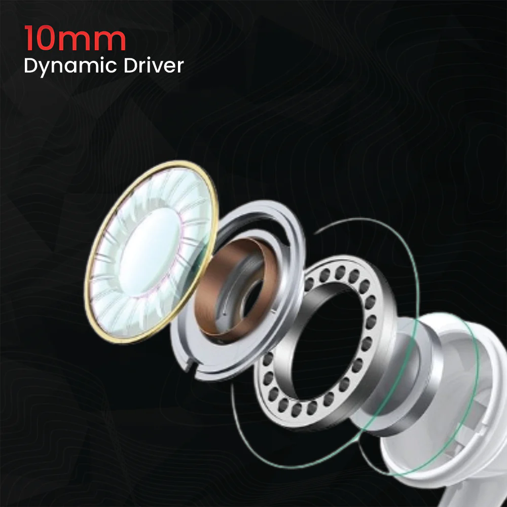 Tunez Dhwani H111 Wired Earphones with Mic - Image 6