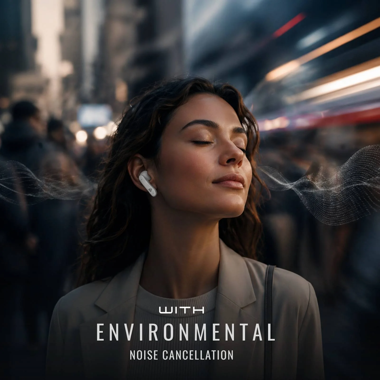 Tunez Elements E03 Wireless Earbuds | 17M Range, 12mm Sound - Image 3