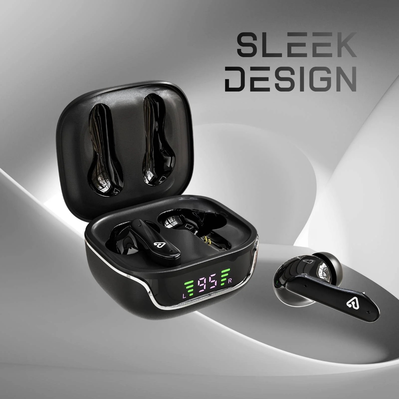Tunez Elements E03 Wireless Earbuds | 17M Range, 12mm Sound - Image 6
