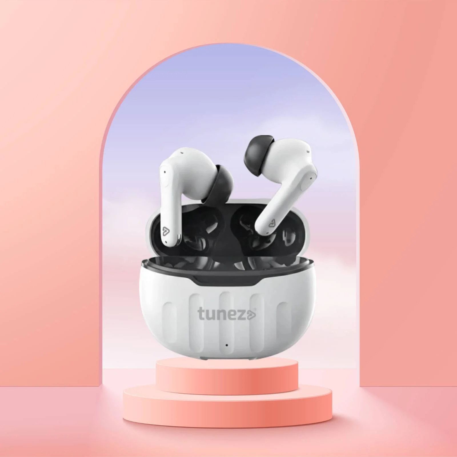 Tunez Elements E14 Wireless Earbuds | 48Hrs Talk Time, 5.3V - Image 3