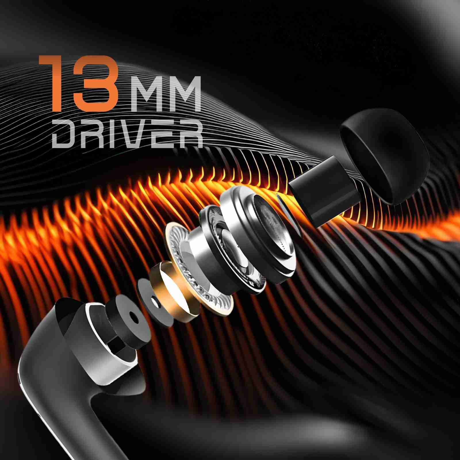 Tunez Elements E14 Wireless Earbuds | 48Hrs Talk Time, 5.3V - Image 5