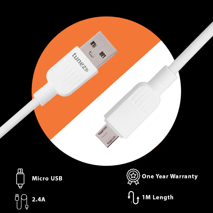 Tunez Nexus DC1403 USB-A to Micro USB 3.1A Data Cable - Image 4