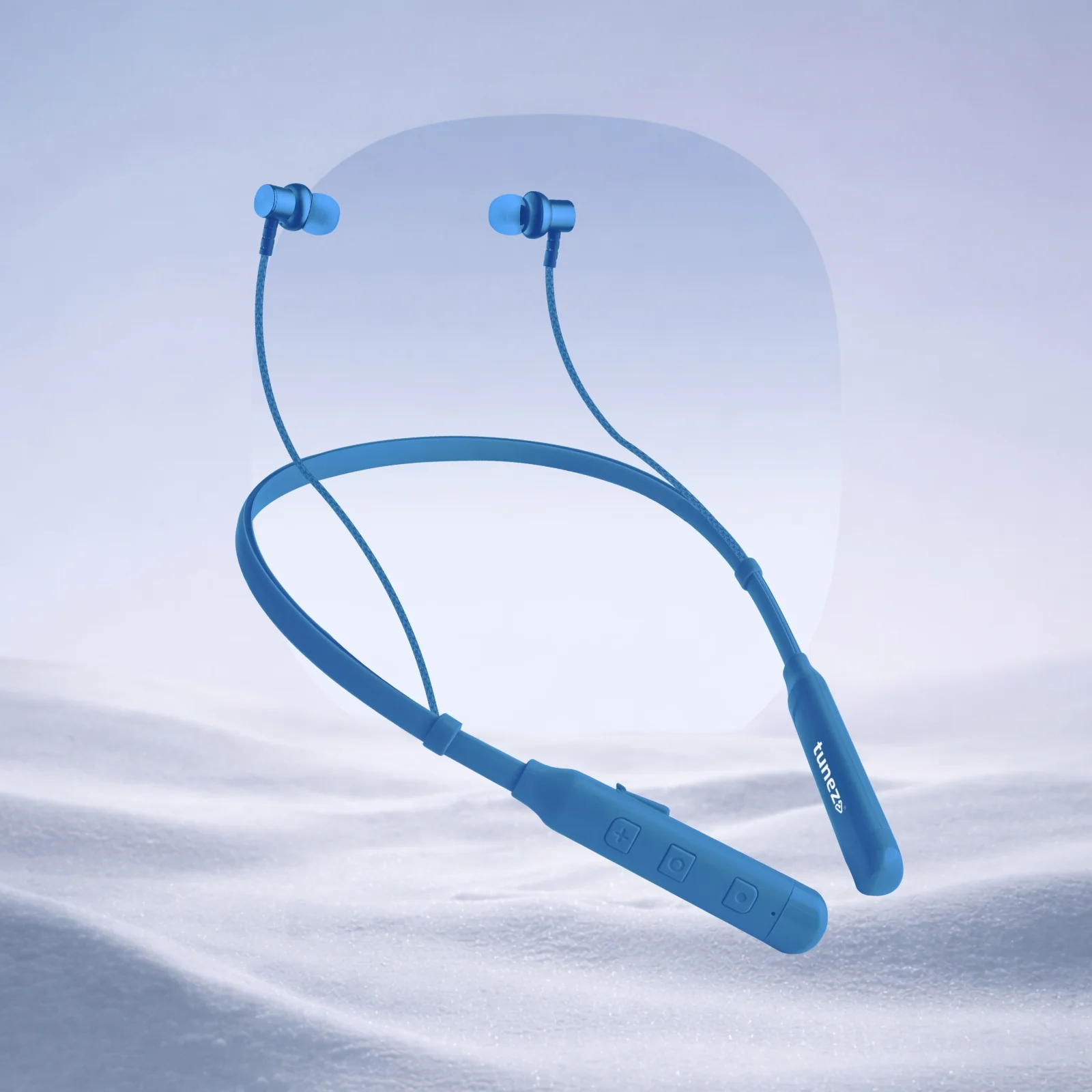 Tunez Rhythm R08 Bluetooth Neckband | 30Hrs Playtime - Image 3