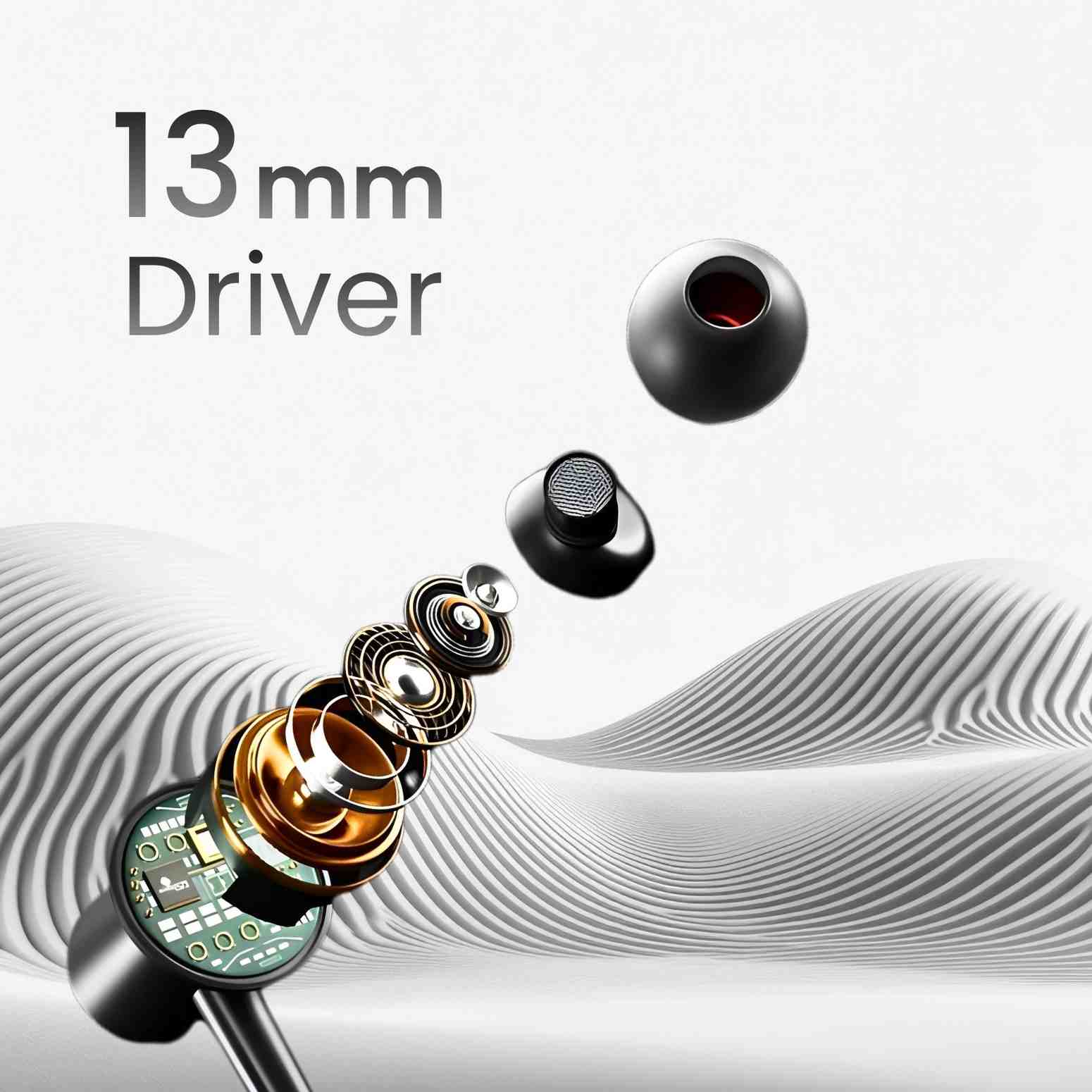Tunez Rhythm R12 Wireless Neckband | 270mAh Battery, 300+ Hrs Standby - Image 4