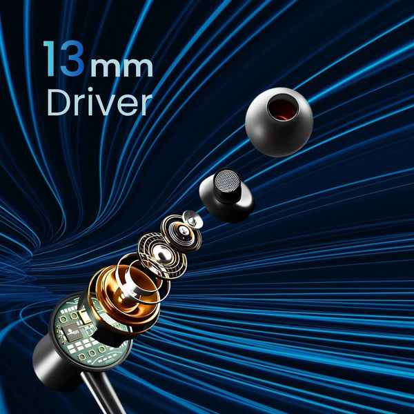 Tunez Rhythm R22 Wireless Neckband Earphones | Bluetooth 5.3 - Image 5