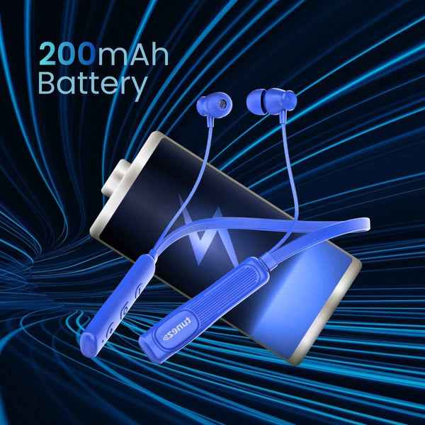 Tunez Rhythm R22 Wireless Neckband Earphones | Bluetooth 5.3 - Image 6