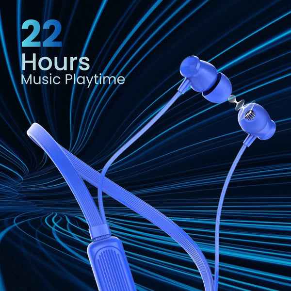 Tunez Rhythm R22 Wireless Neckband Earphones | Bluetooth 5.3 - Image 7