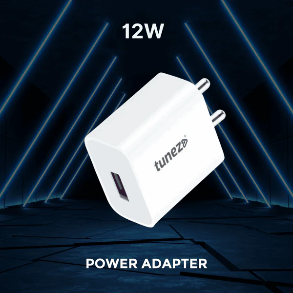 Tunez W112 12W Fast Charger Adaptor with Type C Cable - Image 4